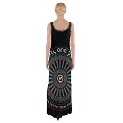 Thigh Split Maxi Dress 