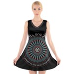 Twenty One Pilots  V-Neck Sleeveless Dress