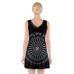 V-Neck Sleeveless Dress 