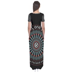 Short Sleeve Maxi Dress 