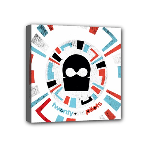 Twenty One Pilots  Mini Canvas 4  x 4  (Stretched) from ArtsNow.com