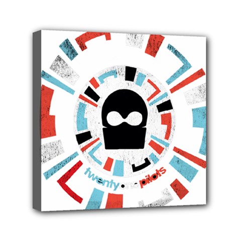 Twenty One Pilots  Mini Canvas 6  x 6  (Stretched) from ArtsNow.com