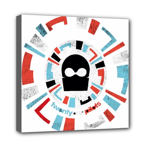 Twenty One Pilots  Mini Canvas 8  x 8  (Stretched) from ArtsNow.com
