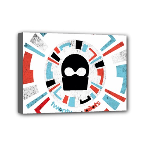 Twenty One Pilots  Mini Canvas 7  x 5  (Stretched) from ArtsNow.com