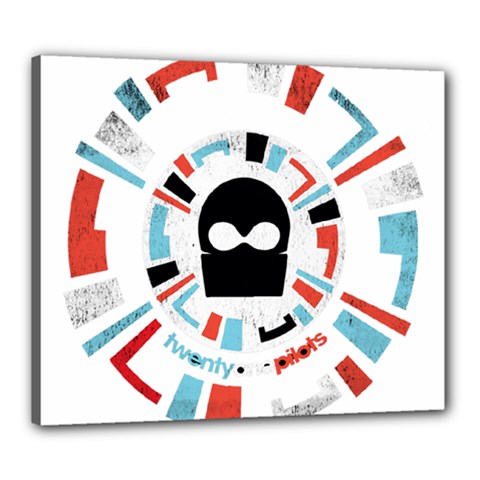 Twenty One Pilots  Canvas 24  x 20  (Stretched) from ArtsNow.com