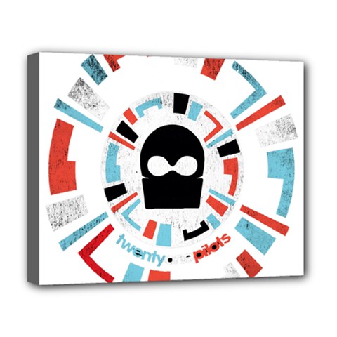Twenty One Pilots  Deluxe Canvas 20  x 16  (Stretched) from ArtsNow.com
