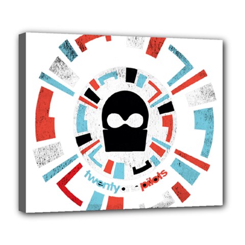 Twenty One Pilots  Deluxe Canvas 24  x 20  (Stretched) from ArtsNow.com