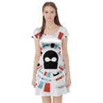 Twenty One Pilots  Short Sleeve Skater Dress