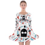Twenty One Pilots  Long Sleeve Skater Dress