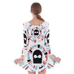 Long Sleeve Skater Dress 