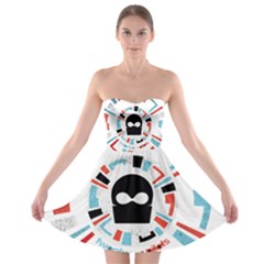 Strapless Bra Top Dress 