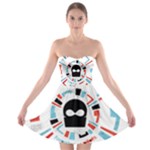Twenty One Pilots  Strapless Bra Top Dress