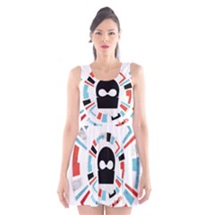 Scoop Neck Skater Dress 