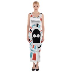 Fitted Maxi Dress 