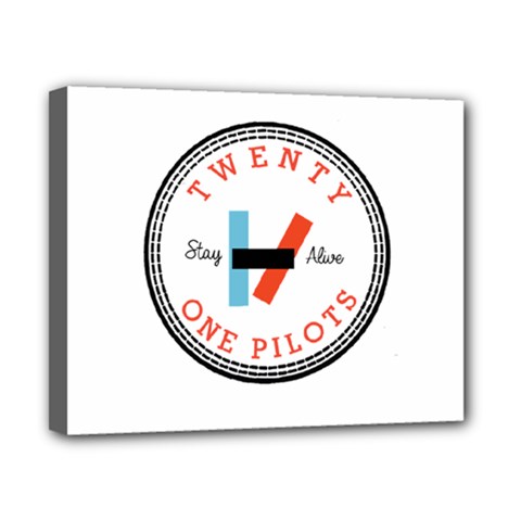 Twenty One Pilots  Canvas 10  x 8  (Stretched) from ArtsNow.com