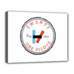 Twenty One Pilots  Canvas 14  x 11  (Stretched)