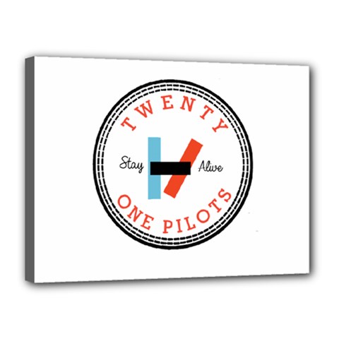 Twenty One Pilots  Canvas 16  x 12  (Stretched) from ArtsNow.com