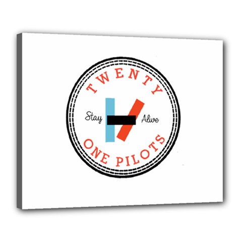 Twenty One Pilots  Canvas 20  x 16  (Stretched) from ArtsNow.com