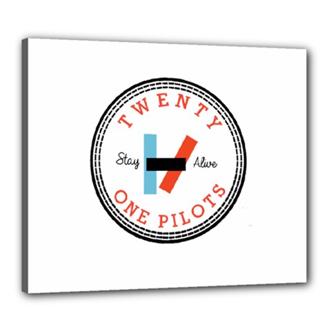 Twenty One Pilots  Canvas 24  x 20  (Stretched) from ArtsNow.com