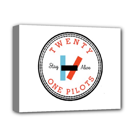 Twenty One Pilots  Deluxe Canvas 14  x 11  (Stretched) from ArtsNow.com