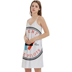 Mini Camis Dress With Pockets 