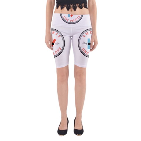 Twenty One Pilots  Yoga Cropped Leggings from ArtsNow.com
