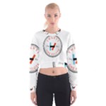 Twenty One Pilots  Women s Cropped Sweatshirt