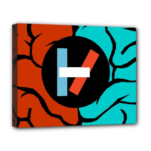 Twenty One Pilots Deluxe Canvas 20  x 16  (Stretched) from ArtsNow.com