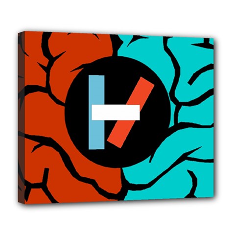 Twenty One Pilots Deluxe Canvas 24  x 20  (Stretched) from ArtsNow.com