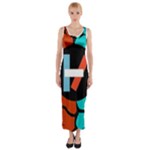 Twenty One Pilots Fitted Maxi Dress