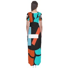 Short Sleeve Maxi Dress 