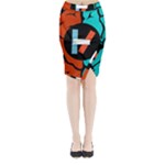 Twenty One Pilots Midi Wrap Pencil Skirt
