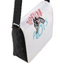 Flap Closure Messenger Bag (L) 