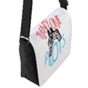 Flap Closure Messenger Bag (S) 
