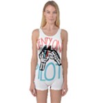 Twenty One Pilots One Piece Boyleg Swimsuit
