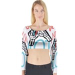 Twenty One Pilots Long Sleeve Crop Top (Tight Fit)
