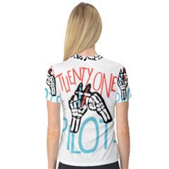 V-Neck Sport Mesh T-Shirt 