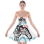 Twenty One Pilots Strapless Bra Top Dress