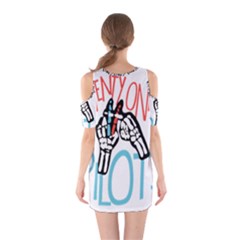 Shoulder Cutout One Piece Dress 