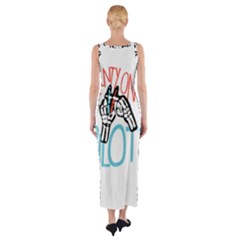 Fitted Maxi Dress 