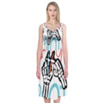 Twenty One Pilots Midi Sleeveless Dress