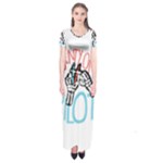 Twenty One Pilots Short Sleeve Maxi Dress