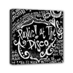 Panic ! At The Disco Lyric Quotes Mini Canvas 6  x 6  (Stretched)