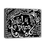 Panic ! At The Disco Lyric Quotes Deluxe Canvas 14  x 11  (Stretched)