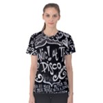 Panic ! At The Disco Lyric Quotes Women s Cotton Tee