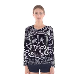 Women s Long Sleeve T-Shirt 