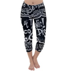 Capri Winter Leggings Front Capri Winter Leggings Front