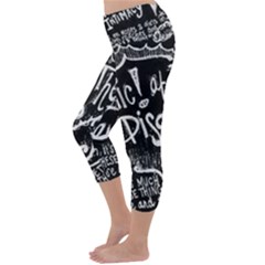 Capri Winter Leggings Back Capri Winter Leggings Back