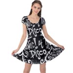 Panic ! At The Disco Lyric Quotes Cap Sleeve Dress