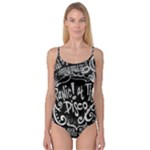 Panic ! At The Disco Lyric Quotes Camisole Leotard 
